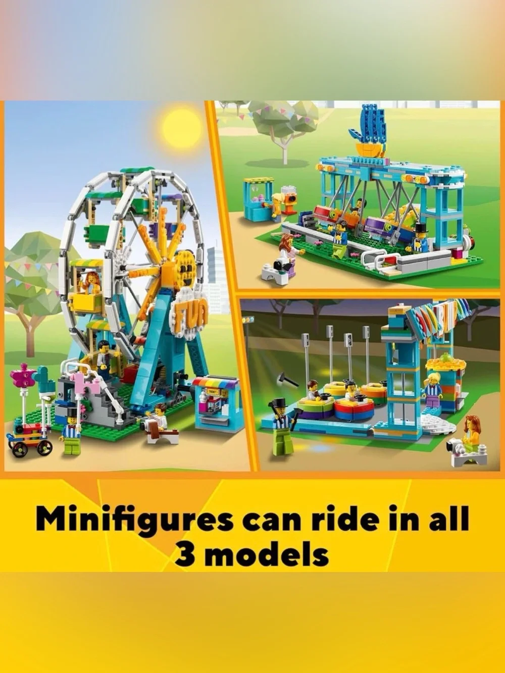 Lego Creator 3 in 1 Ferris wheel set 31119